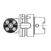 HSK-T-SR Adapter Handle-F HSK-T32-SR25-43-RF - Big-tools Industrial Supply Tools for Metal Cutting
